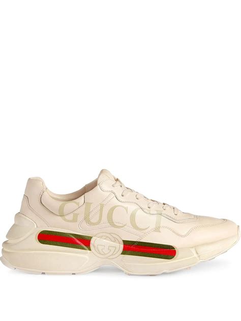 gucci red python shoes|farfetch gucci rhyton.